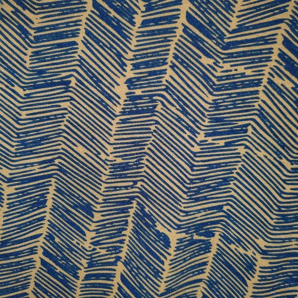 LuLaRoe Julia Ink Chevron - Picture 2 of 3